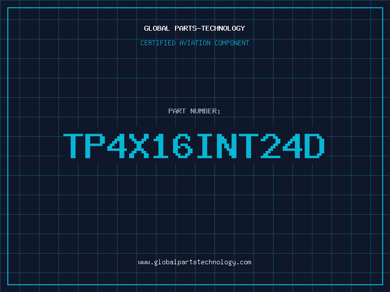Aviation Part TP4X16INT24D