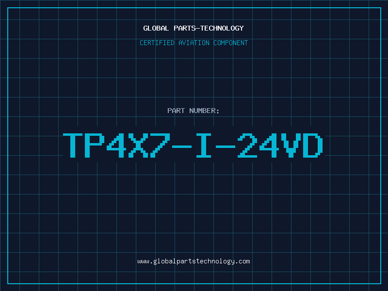 Aviation Part TP4X7-I-24VD