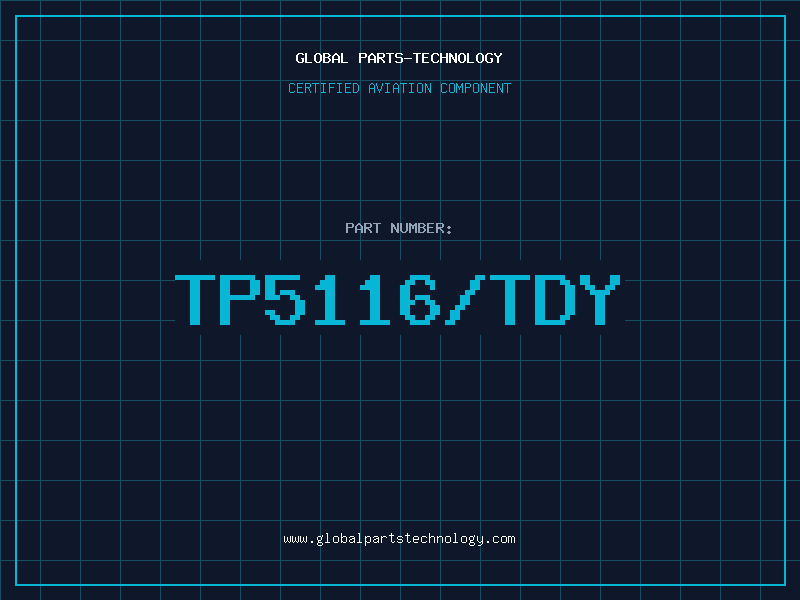 Aviation Part TP5116/TDY