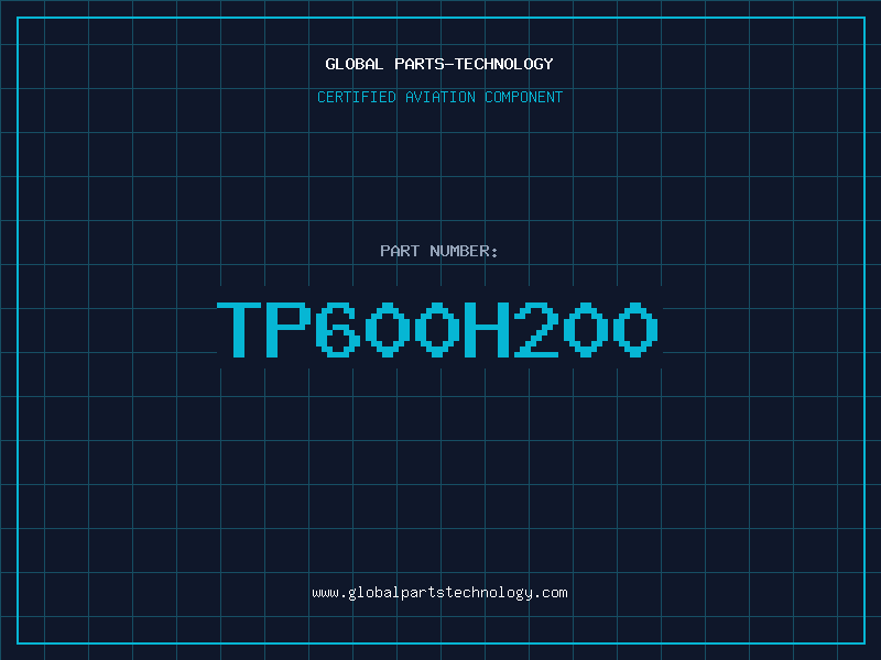 Aviation Part TP600H200