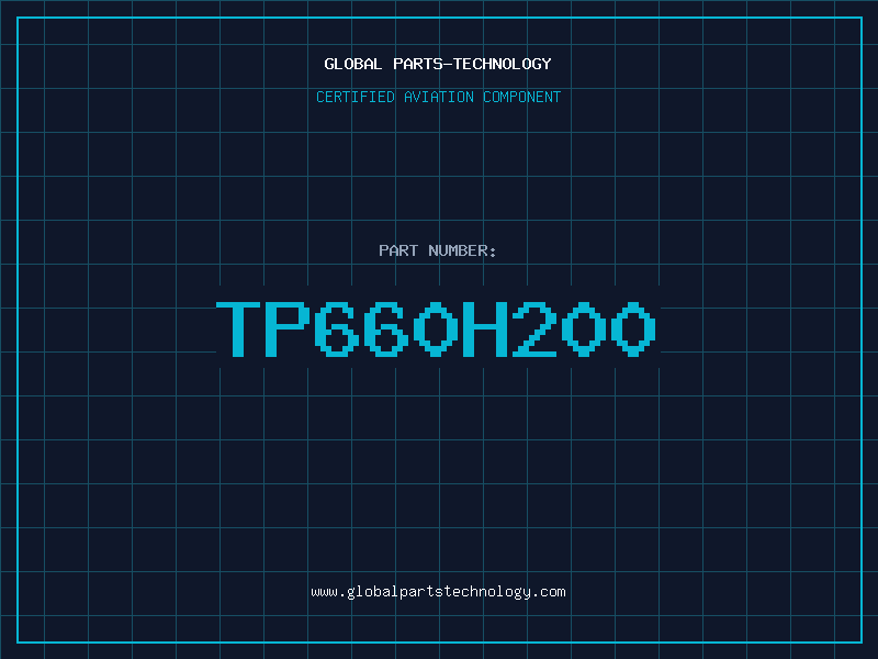Aviation Part TP660H200