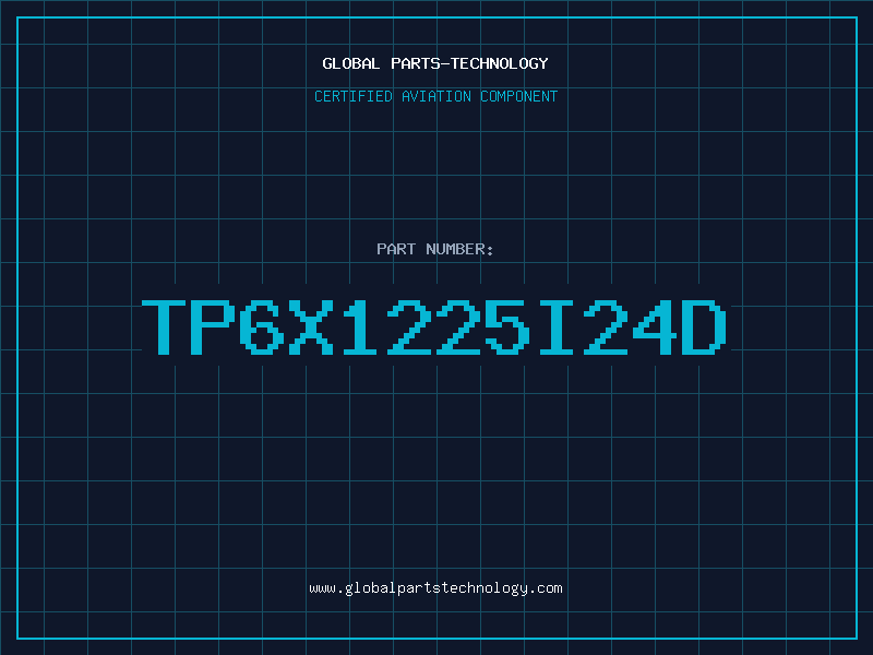 Aviation Part TP6X1225I24D