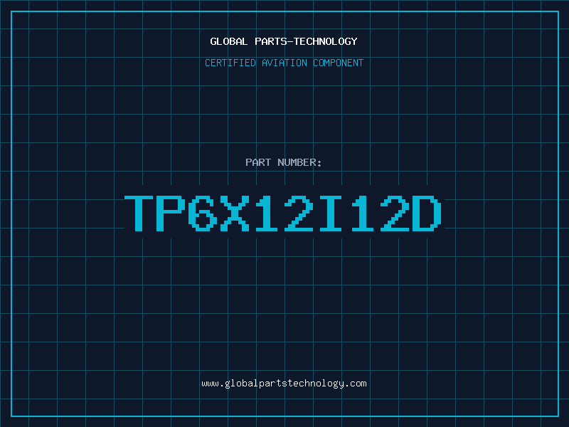 Aviation Part TP6X12I12D