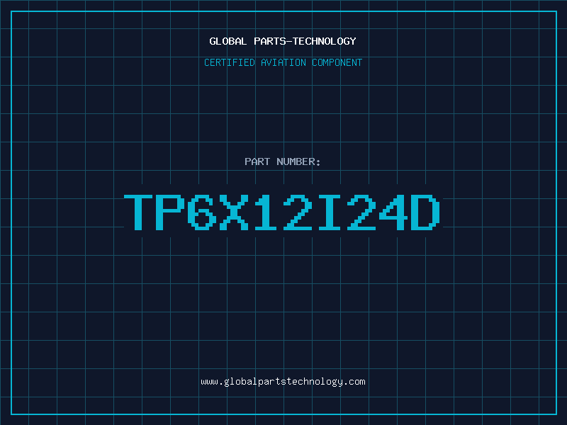 Aviation Part TP6X12I24D