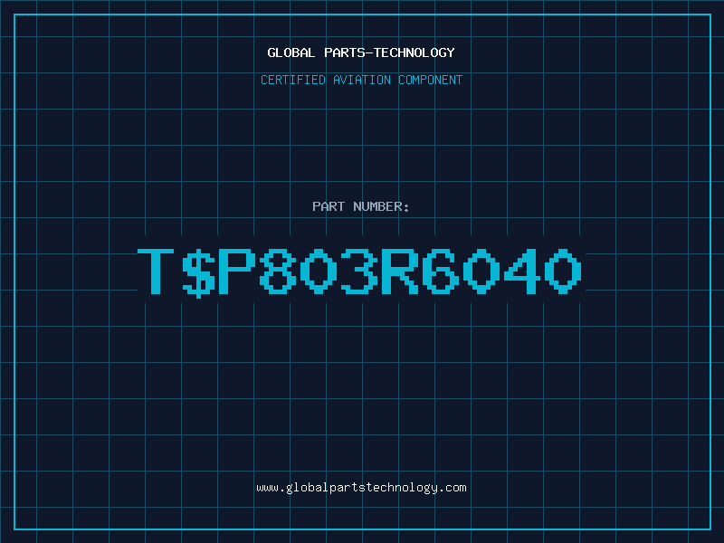 Aviation Part TP803R6040