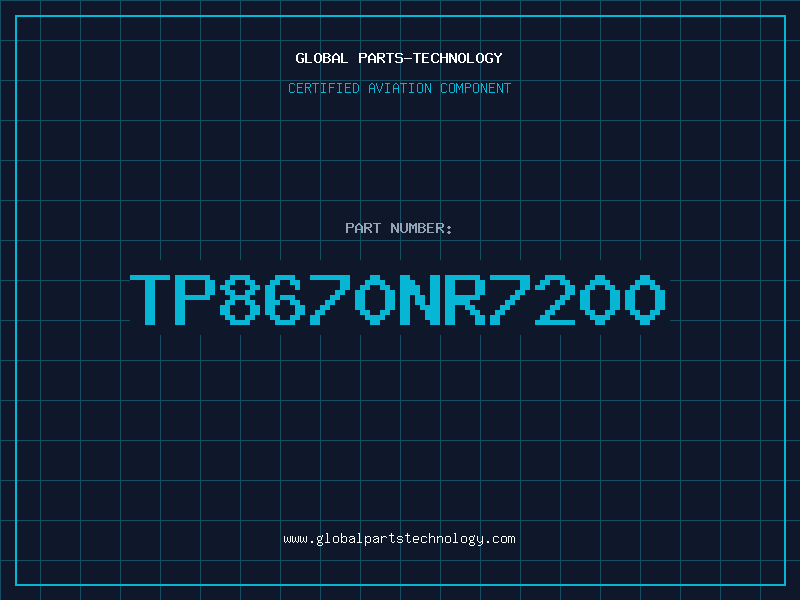 Aviation Part TP8670NR7200