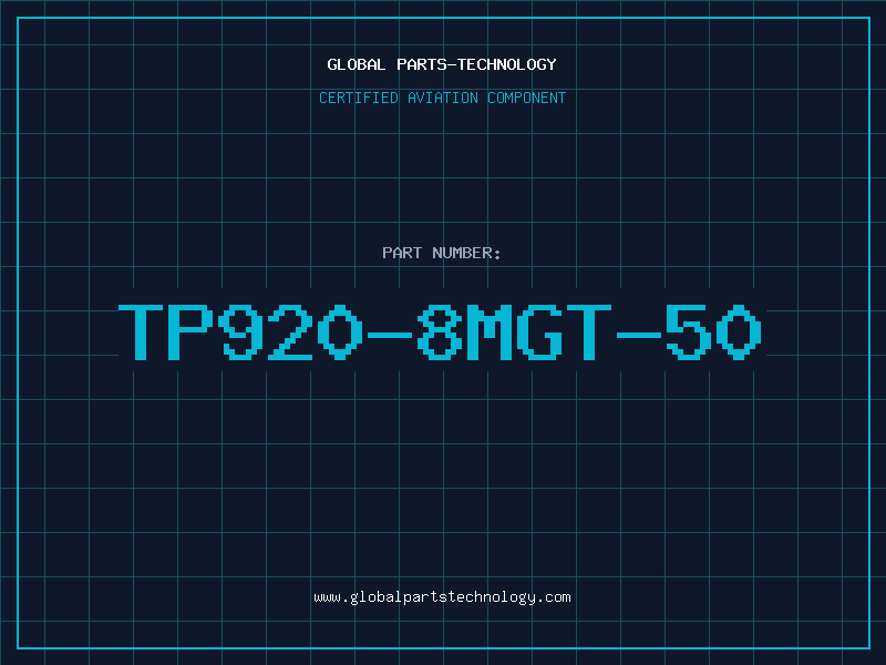 Aviation Part TP920-8MGT-50