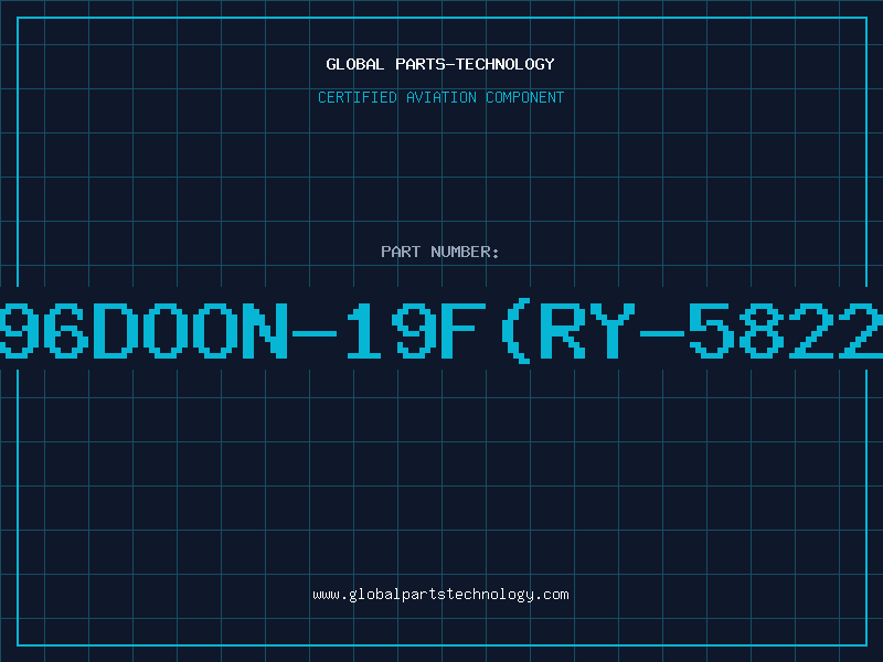 Aviation Part TP96DOON-19F(RY-5822-1