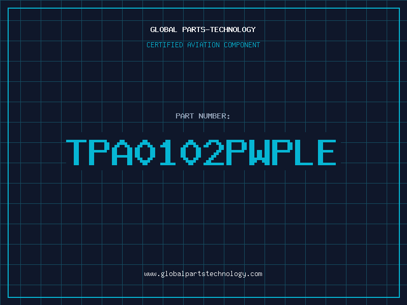 Aviation Part TPA0102PWPLE