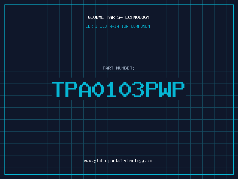 Aviation Part TPA0103PWP