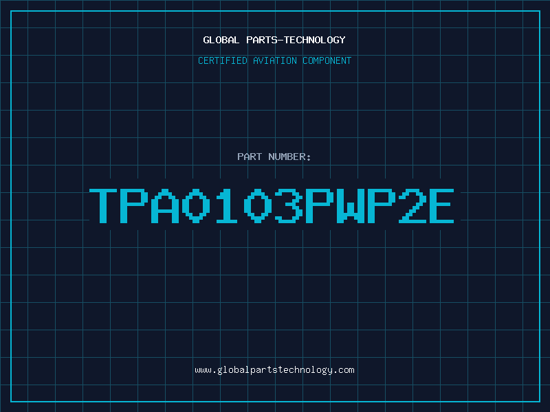 Aviation Part TPA0103PWP2E