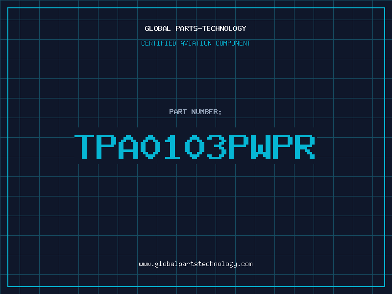Aviation Part TPA0103PWPR