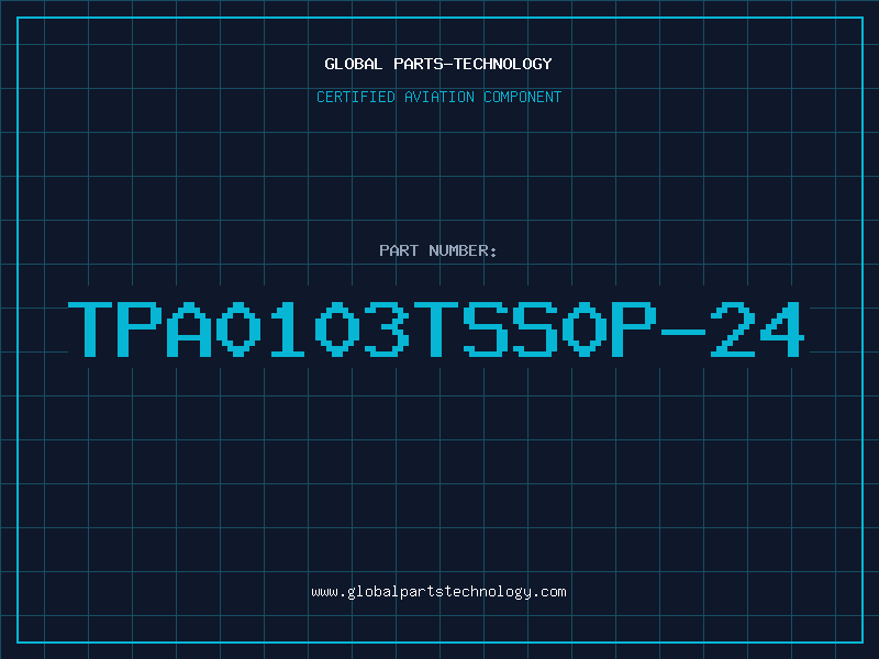 Aviation Part TPA0103TSS0P-24
