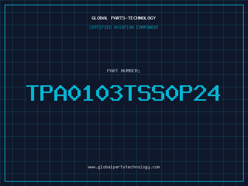 Aviation Part TPA0103TSS0P24