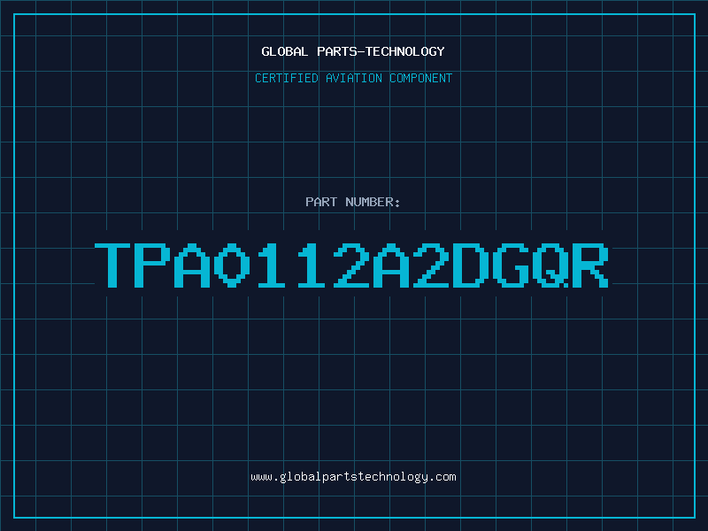 Aviation Part TPA0112A2DGQR