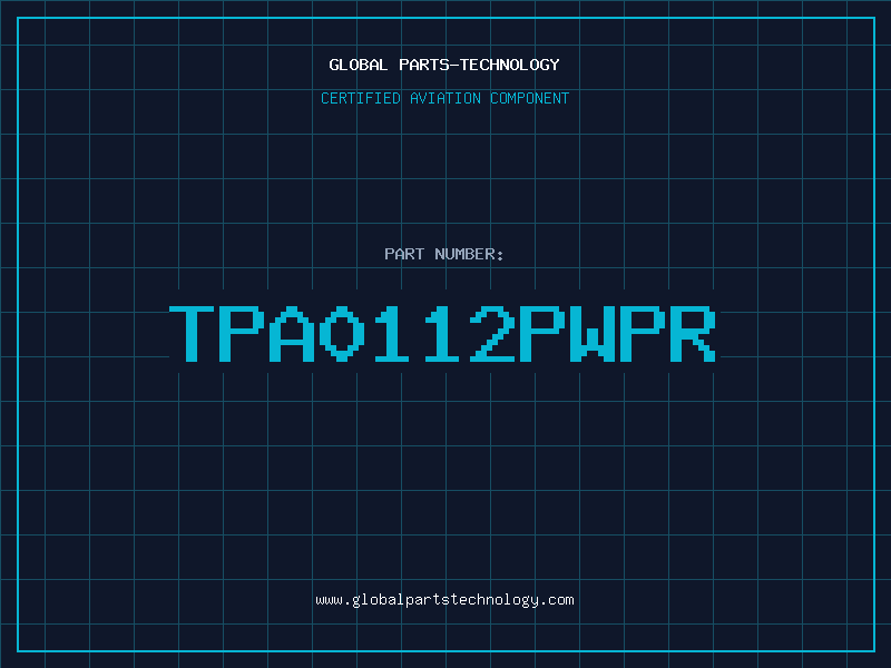 Aviation Part TPA0112PWPR