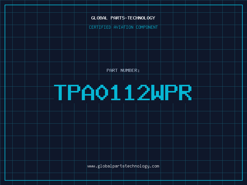 Aviation Part TPA0112WPR