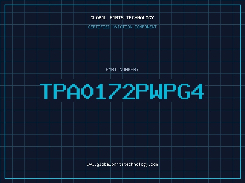 Aviation Part TPA0172PWPG4