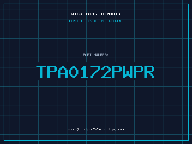 Aviation Part TPA0172PWPR
