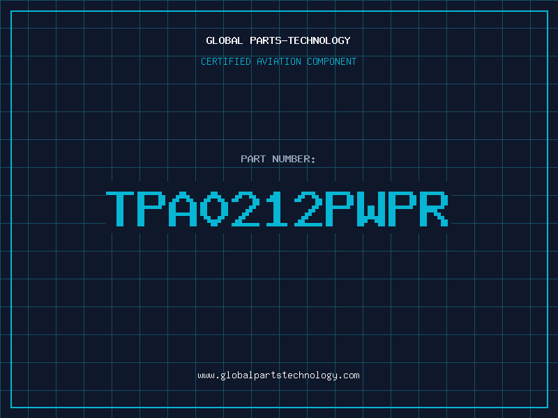 Aviation Part TPA0212PWPR