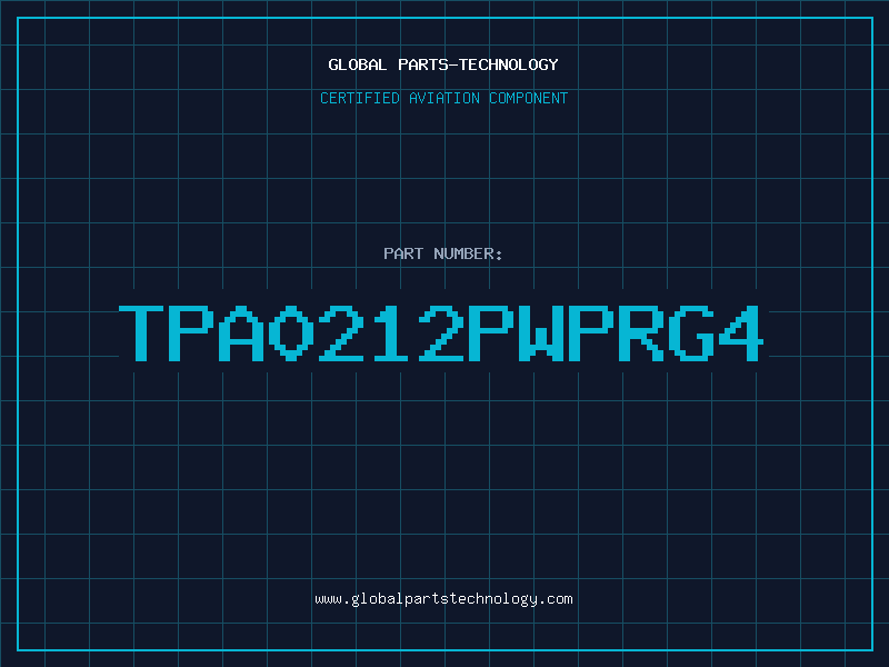 Aviation Part TPA0212PWPRG4