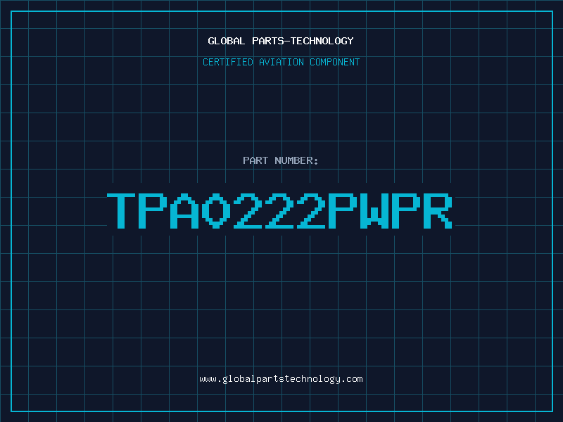 Aviation Part TPA0222PWPR