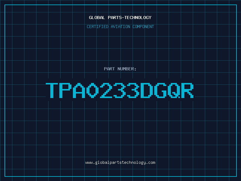 Aviation Part TPA0233DGQR