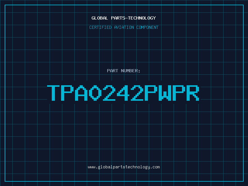 Aviation Part TPA0242PWPR