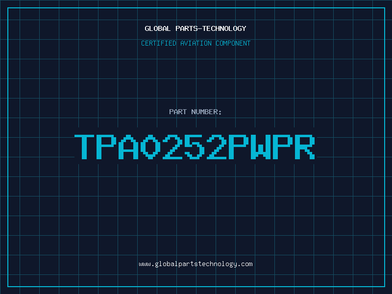 Aviation Part TPA0252PWPR