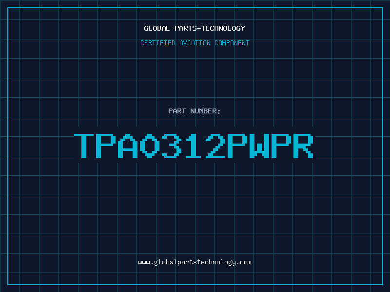 Aviation Part TPA0312PWPR