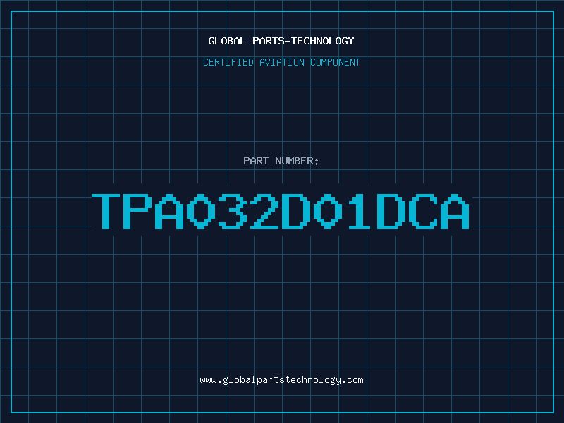 Aviation Part TPA032D01DCA