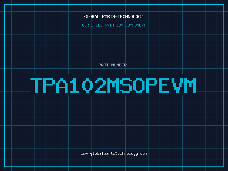 Aviation Part TPA102MSOPEVM