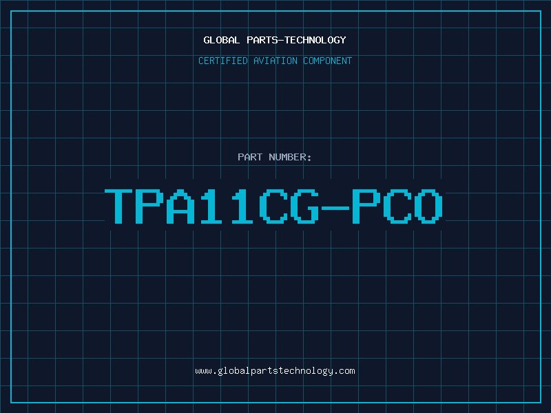 Aviation Part TPA11CG-PCO