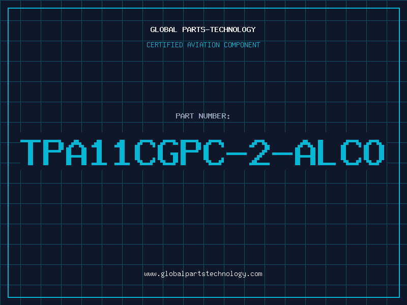 Aviation Part TPA11CGPC-2-ALCO