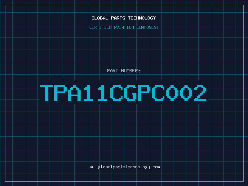 Aviation Part TPA11CGPC002