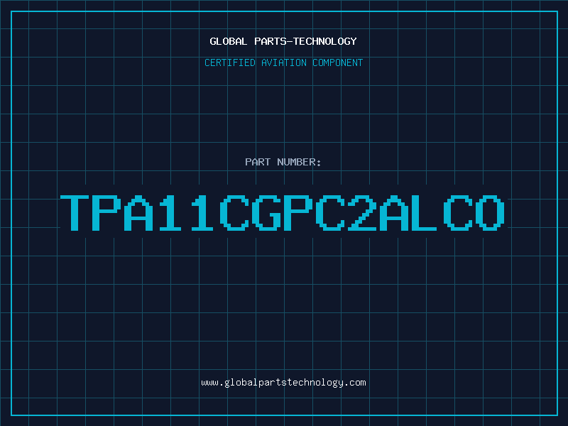 Aviation Part TPA11CGPC2ALCO