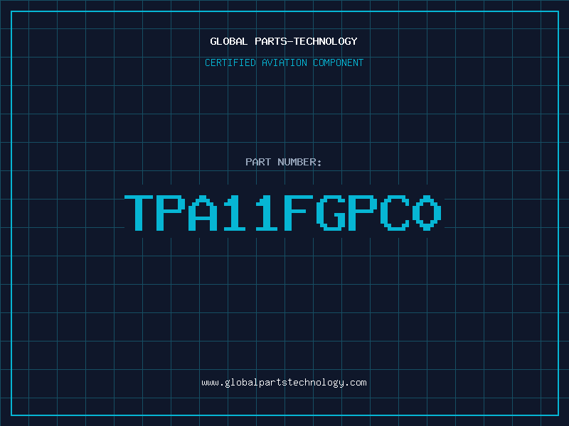 Aviation Part TPA11FGPC0
