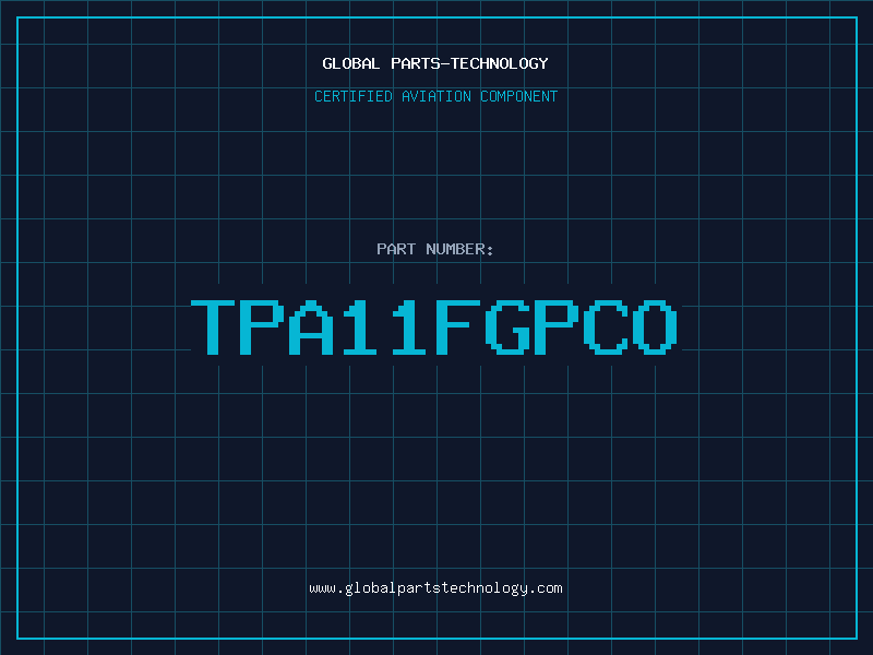 Aviation Part TPA11FGPCO