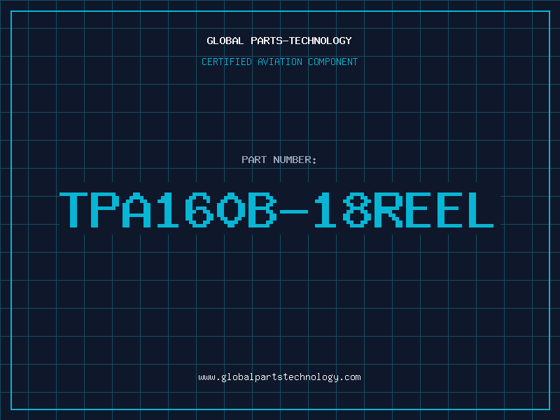Aviation Part TPA160B-18REEL
