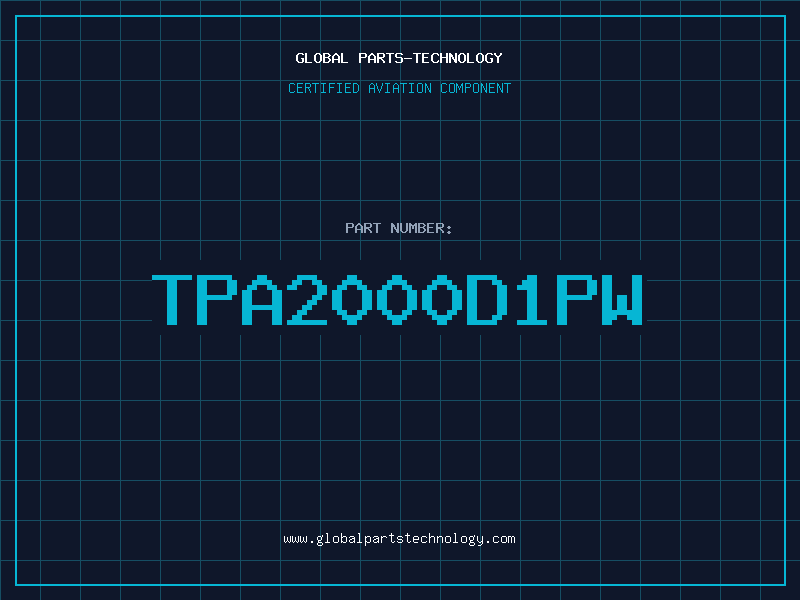 Aviation Part TPA2000D1PW