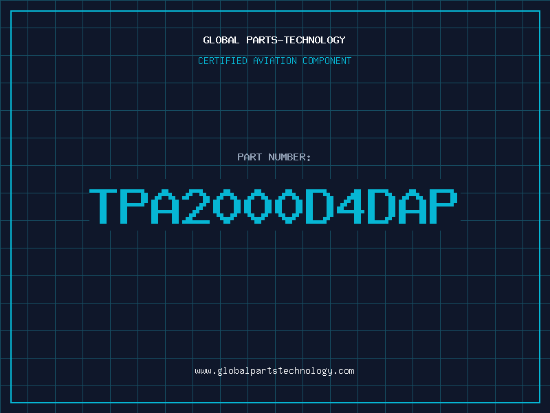 Aviation Part TPA2000D4DAP