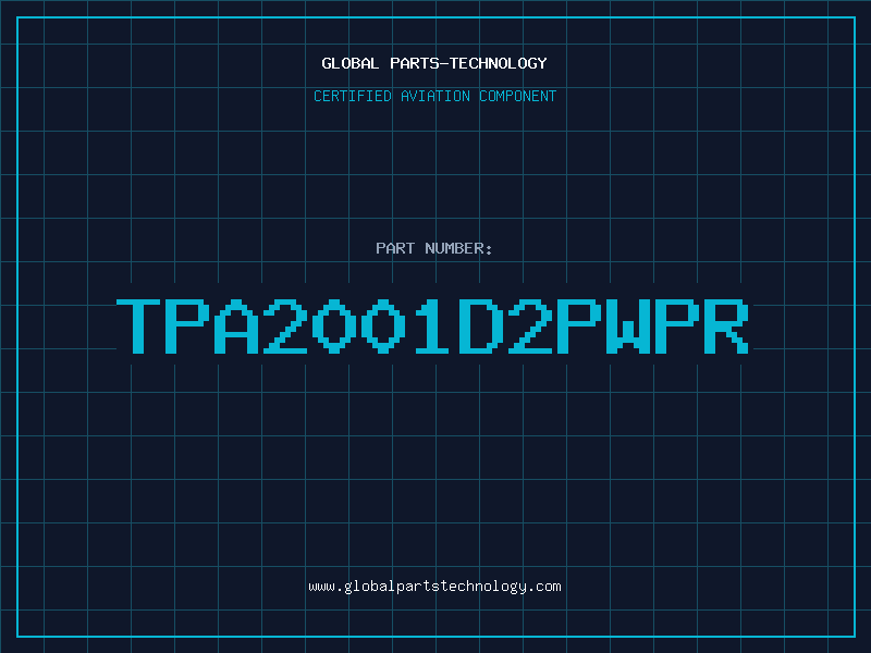 Aviation Part TPA2001D2PWPR