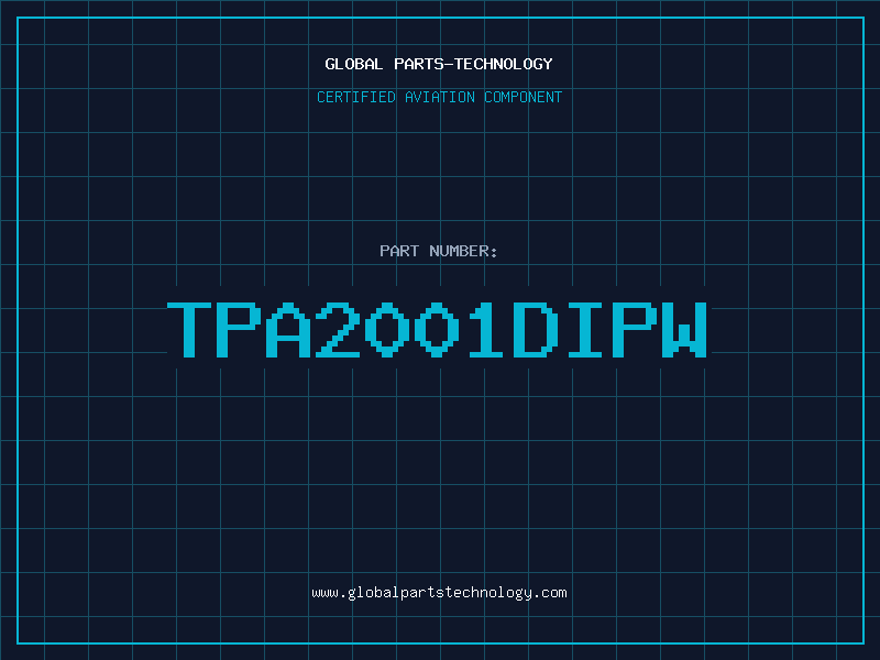 Aviation Part TPA2001DIPW