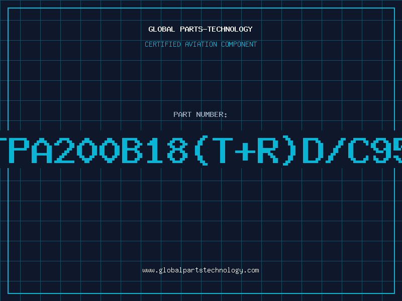 Aviation Part TPA200B18(T+R)D/C95