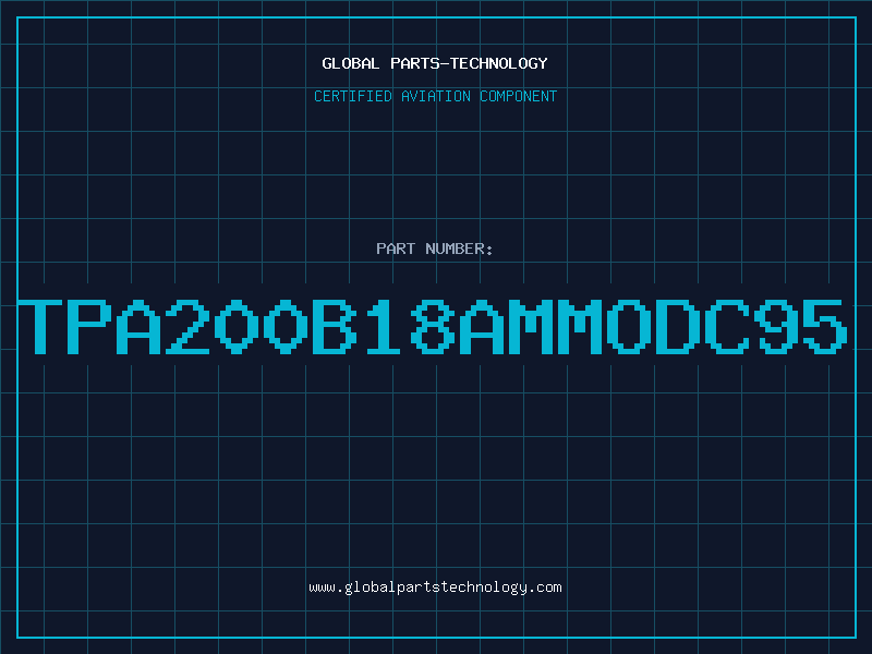 Aviation Part TPA200B18AMMODC95