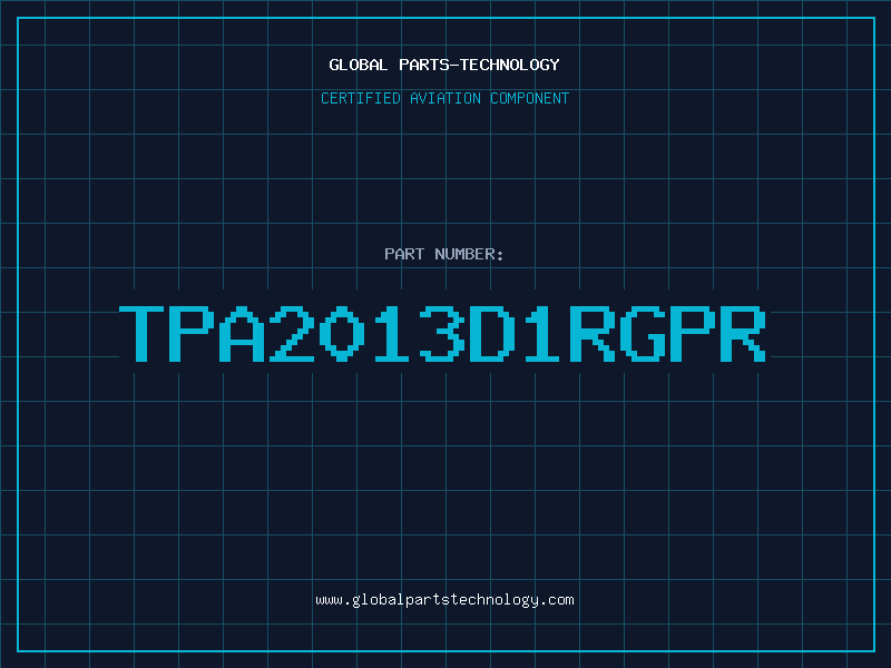 Aviation Part TPA2013D1RGPR