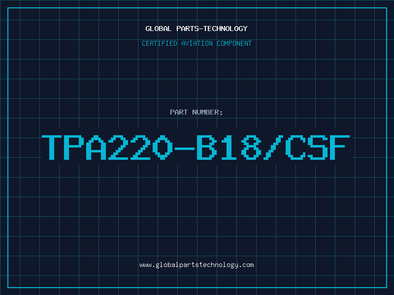 Aviation Part TPA220-B18/CSF