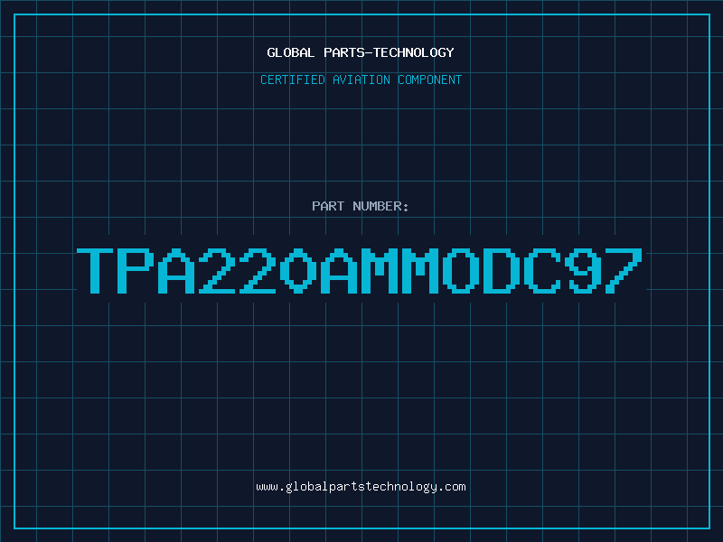 Aviation Part TPA220AMMODC97
