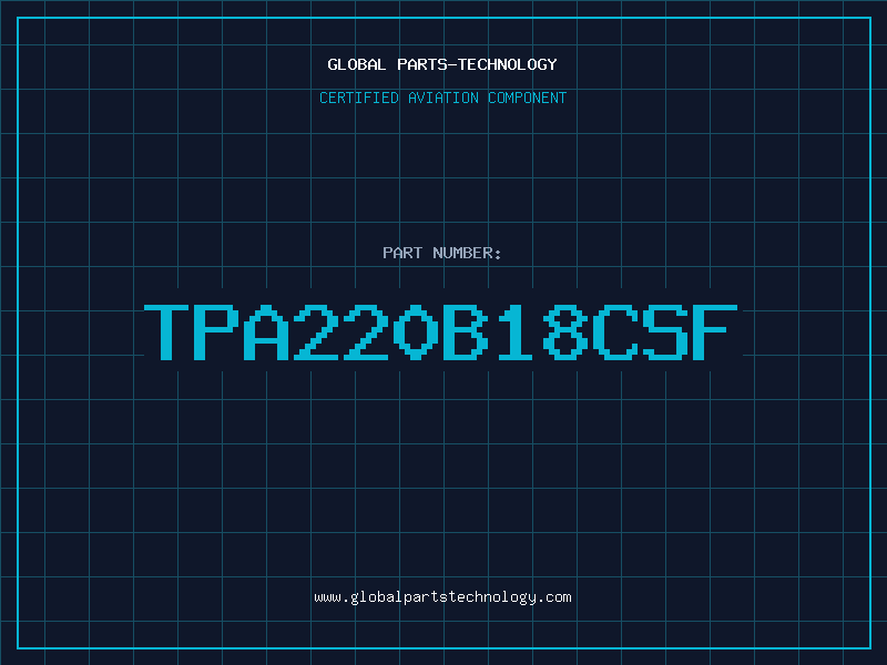 Aviation Part TPA220B18CSF