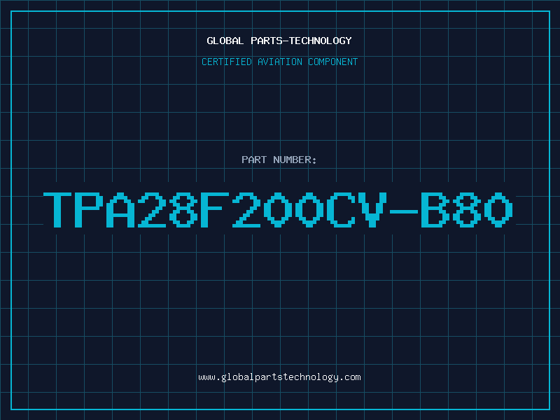 Aviation Part TPA28F200CV-B80